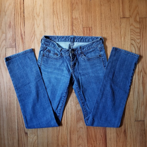 Express X2 Straight Leg Denim Jeans Size 2 - Picture 4 of 7